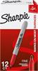 SAN 30002 - SHARPIE 30002 Fine Point Permanent Marker, Red, Pack Of 12