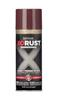 RUS XOP40-AER - X-O RUST XOP40-AER Anti-Rust Enamel Spray Paint & Primer, Shutter Burgundy Gloss, 12 oz.