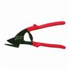 H.K. Porter 0990T Sheer Cut Strapping Cutter, 9 in L, 3/4 in Strap, Plastisol Grip, Straight, Spring Action Handle