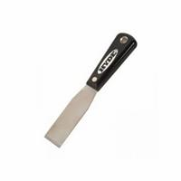 Hyde Black & Silver SuperFlexx Heavy Duty Putty Knife, 1-5/16 in W, High Carbon Steel Chisel, Stiff Blade