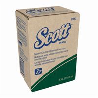 Scott 91757 Super Duty Skin Cleanser With Grit, 3.5 Liter Nominal Capacity, Bag-In-Box, Green, Pleasant/Citrus Flavor