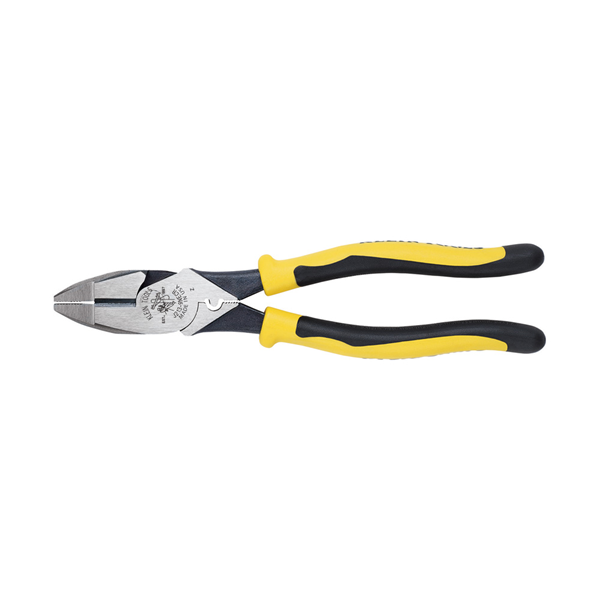 Klein Journeyman High Leverage New England Nose Side Cutting Plier, 1-9/32 in L x 1-1/4 in W x 5/8 in Thk Knurled Jaw