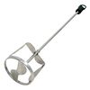 Kraft Tool DC408 Jiffy Mud Mixer, 10-1/4 in L x 2-1/4 in W, Stainless Steel