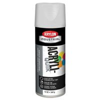 Krylon Acryli-Quik K01501A00 5-Ball Industrial Grade Spray Paint, 12 oz, Liquid, White, 15 to 20 sq-ft