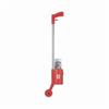 Krylon K7096 Hand Held Wheeled Marking Wand, 34 in OAL, For Use With Single Can, Steel/Rugged Plastic