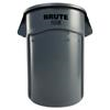 LAG RCP-2643 - Rubbermaid RCP264360GY Vented Round Brute Container, 44 gal, Plastic, Gray