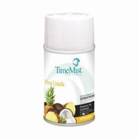 TimeMist Metered Fragrance Dispenser Refills, Pina Colada, 6.6 oz, 12/Carton