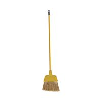 LAG UNS-932M - Unisan Angle Broom, Wide Sweep Face, Polypropylene Bristle Material, Cylindrical Handle Style