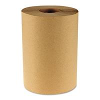 Windsoft? Nonperforated Paper Towel Roll, 8 x 350ft, Brown, 12 Rolls/Carton