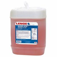 Lenox Band-Ade 68003 Semi-Synthetic Bandsaw Fluid, 5 gal Carboy, Petroleum, Liquid, Yellow