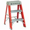 Louisville FS1500 Non-Conductive, Weather Resistant Step Ladder, 2 ft Ladder, 300 lb Load, A14.5, Type IA, Fiberglass