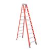 Louisville FS1512 Standard Step Ladder, 12 ft Ladder, 300 lb Load, Type IA, Fiberglass, 11 Steps