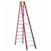 Louisville L-3016 Non-Conductive, Weather Resistant Step Ladder, 12 ft Ladder, 300 lb Load, A14.5, Type IA, Fiberglass
