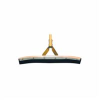 Magnolia Brush Floor and Driveway Squeegee with Handle, 36 in (L), Curved Black Rubber (Blade),