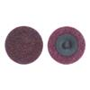 Norton 66291 TR Type III Surface Conditioning Disc, 3 in Dia, 80 Grit, Aluminum Oxide Abrasive, Maroon