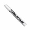 Markal 500 Clay Based Lumber Crayon, 1/2 in Hex Tip, White