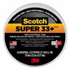 MMM 33 3/4 - Scotch® 7010398370 Super 33+ Premium Grade Tape, 66 ft L x 3/4 in W, 7 mil THK, Rubber Resin Adhesive, PVC Backing, Black