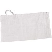 Mutual Industries 14981-10-14 Sand Bag, 50 lb, 26 in L x 14 in W, White, Woven Polypropylene