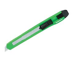 PAC BU-BK-508 - Pacific Handy Cutter Utility Knife, 13-Point Snap (Blade Type), Assorted Neon Colors