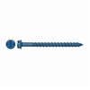 Powers Tapper+ Self-Threading Concrete Anchor Screw, 3-3/4 in High Low Thread, 1/4 in Dia