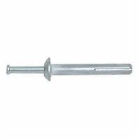 Powers Nailin General Purpose Nail Drive Anchor With Carbon Steel Nail, 1/4 in Dia x 2 in L, 35/65 x 9/64 in Head
