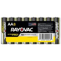 Rayovac Ultra Pro Standard Battery, AA, 2750 mAh, 1.5 V, Primary Alkaline