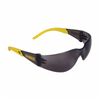 DeWALT by Radians Protector Light Weight Protective Glasses, Universal, Smoke Lens, Wraparound Clear/Yellow Frame