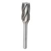 SGS Pro SA Universal Solid Carbide Burr, Cylindrical, 1/2 in Dia x 1 in L, 2-3/4 in OAL