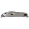 Stanley Swivel-Lock Straight Utility Knife, 2-7/16 in L, 6 in OAL, Steel Blade