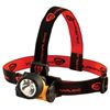 Streamlight Trident Light Weight Waterproof Headlamp With Head Strap and Hard Hat Strap, C4 LED, 3 Bulb, ABS Housing