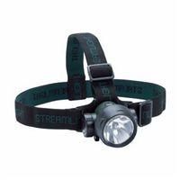 Streamlight Trident Headlight, LED/Incandescent, 25 (High), 6 (Low) Lumens, Tough ABS Thermoplastic Housing