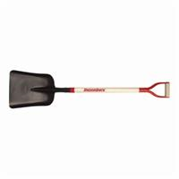 General & Special Purpose Shovels, 14.5 X 11.5 Blade, 34 in White Ash D-Grip