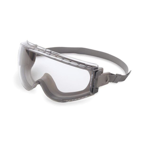 Uvex by Honeywell Stealth Indirect Vent Protective Goggles, Universal, OTG Gray Frame, UV Extreme Anti-Fog Clear Lens