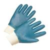 West Chester 4000 Heavy Weight Cut-Resistant Gloves, L, Blue, Wing Thumb, Cotton