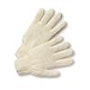 West Chester 708S General Purpose, Men's String Knit Gloves, One Size Fits Most, Natural White