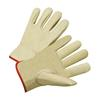 West Chester 990IK Premium Grade Unlined Drivers Gloves, 3XL, Grain Cowhide Leather Palm, White