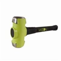Wilton B.A.S.H 21024 Sledge Hammer, 26 in OAL, 2-1/4 in Double Face, 10 lb Head Weight, Drop Forged Steel Head