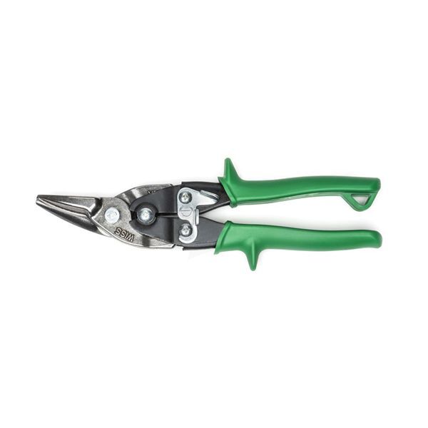 Wiss Metalmaster M2R Compound Action Aviation Snip, 18 ga Cutting, 1-3/8 in Length of Cut, 9-3/4 in L