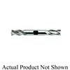 YG-1 E1053(4DRC) Center Cutting, Double End, Regular Length, Square End End Mill, 4-1/8 in OAL, 4 Flutes, 1 in