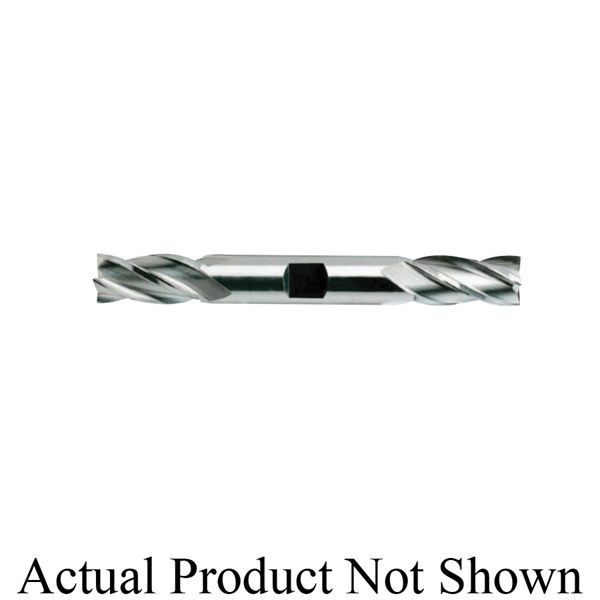 YG-1 E1053(4DRC) Center Cutting, Double End, Regular Length, Square End End Mill, 3-1/4 in OAL, 4 Flutes, 1/2 in