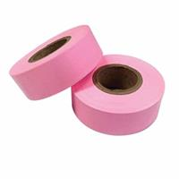 C.H. Hanson 170 Flagging Tape, 300 ft (L) x 1-3/16 in (W), Pink,