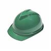 MSA V-Gard? 500 Protective Cap, 6-1/2 to 8 Fits Hat Size, Green Color, Polyethylene Material