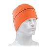 PIP 360-BEANNIEOR Winter Beannie Cap With Reflective Stripe, Hi-Viz Orange, 100% Polyester