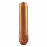 BER 360-T-045-LQ - Bernard T-045 Centerfire T Contact Tip Brass Contact Tips, For Use With BTB Series MIG Gun, Copper