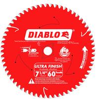 TRV 129607/DO760A - 7-1/4 in. x 60 Tooth Ultra Finish Saw Blade