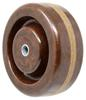 DUR HT40HQ90 - Durable USA HT High-Temp Phenolic Wheel, 400 lbs (Load), 4 in (Dia) x 1-1/2 in (W), Brown