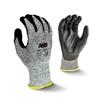 Radians RWG555L AXIS Cut Resistant Gloves, M, Foam Nitrile Coating, HPPE, Slip-On Cuff, Resists: Abrasion, Cut, Puncture and