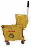 MAG 6035-3 - Magnolia Brush 6035-3 Mop Bucket Mopping Cart, 35 qt Capacity, Plastic, Yellow